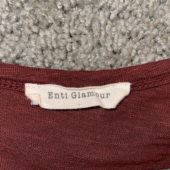 Long sleeve color block ombré shirt - Picture 4 of 4